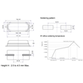 QuartzCom電信應(yīng)用晶振,SMX-3F,超薄型SMD晶體 QuartzCom電信應(yīng)用晶振,SMX-3F,超薄型SMD晶體